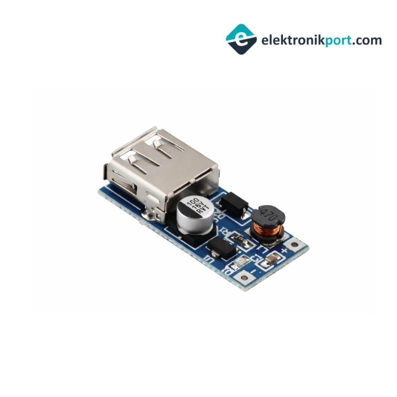 5V 600 mA USB Çıkışı Voltaj Yükseltici Regülatör Kartı - Step Up