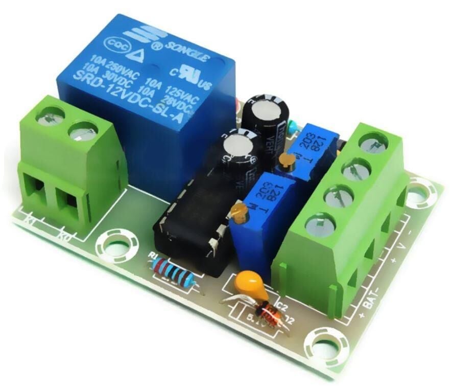 Xh-m601 Şarj Kontrol Devresi - 12v Ayarlanabilir Akıllı Şarj Modülü