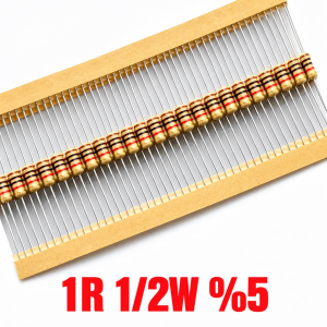 1R 1/2w %5 Tolerans Direnç