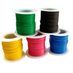 Montaj Kablosu 5 Renk 100 mt 0,22 mm Çok Telli Akastre
