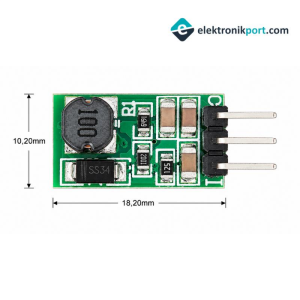 DD4012SA 3,3V Step - Down Güç Kaynağı Modülü