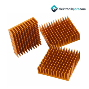 35x35x10 mm Heatsink Soğutucu Bakır (Arduino / Raspberry Pi / RAM / Konsol)