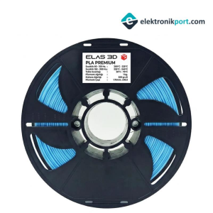 ELAS PLA Premium Filament - Açık Mavi 1.75mm 1kg
