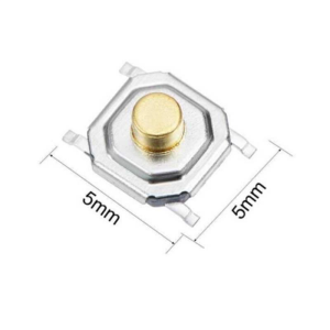4 Pinli 5x5x1.5mm SMD Tach Buton