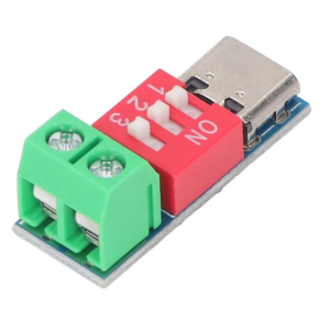 USB -Tip C 5V 9V 12V 20V Hızlı Şarj Ayarlanabilir Test Kartı  Yüksek Hızlı PD / QC