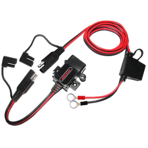MOTOPOWER MP0609AA-UK 3.1Amp Su Geçirmez Motosiklet USB Şarj Cihazı Kiti