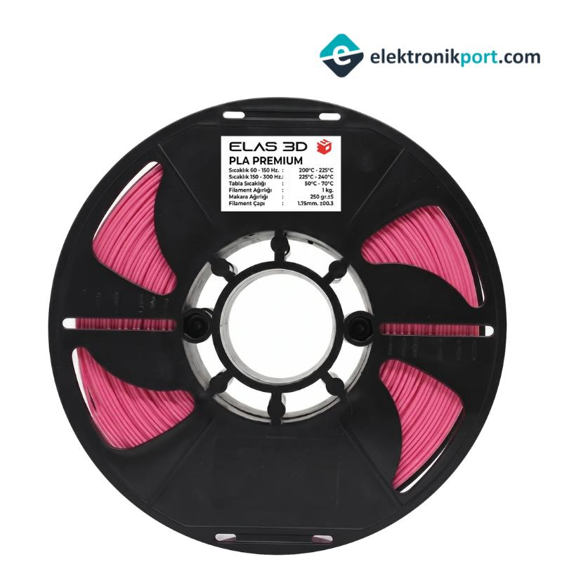 ELAS PLA Premium Filament - Pembe 1.75mm 1kg