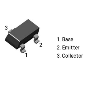 MMBTA13 - (1M) 300mA 30V NPN Darlington Transistör SOT-23