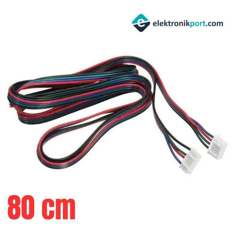 Nema 17 Step Motor Kablosu XH2.54 – 80cm 80 cm