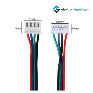 Nema 17 Step Motor Kablosu XH2.54 – 1M 1 Metre