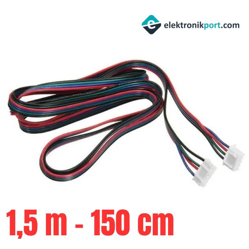 Nema 17 Step Motor Kablosu XH2.54 – 1.5M 1.5 Metre