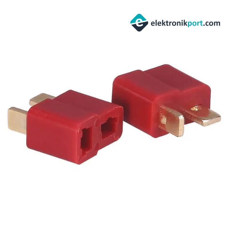 T-Plug Dişi LiPo Pil Konnektör (Deans Tip)