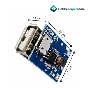 Powerbank Şarj Devresi - 5V 1A Charger Modül