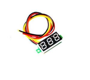 Dijital Voltmetre DC 0-100V 0,28 inç Beyaz