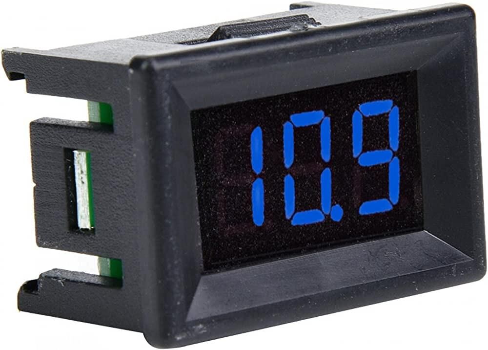Volmetre DC 2,4-30V 0,36 inç 2 Kablolu