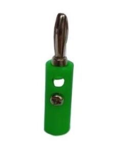 Banana Jack Yeşil  4mm
