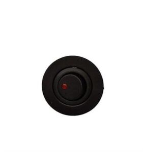 IC-132E Pano Tip Yuvarlak Işıklı Anahtar On-Off 12Volt Kırmızı