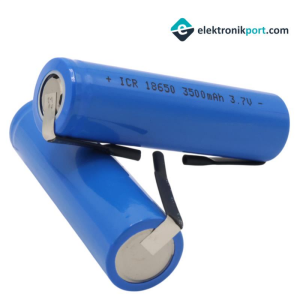 ICR18650 3,7V 3500 Mah Şarjlı Lityum Li-ion Başlıksız Puntalı Pil – 10A