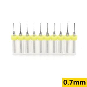 Pcb Mikro Mini Karbür Matkap Ucu 0,7Mm 10 Adet