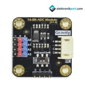 DFRobot Gravity I2C ADS1115 16-Bit ADC Modül Arduino Raspberry Pi Uyumlu