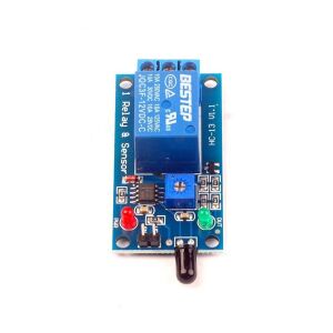 12V Röleli Alev Ateş Algılama Sensör Modülü