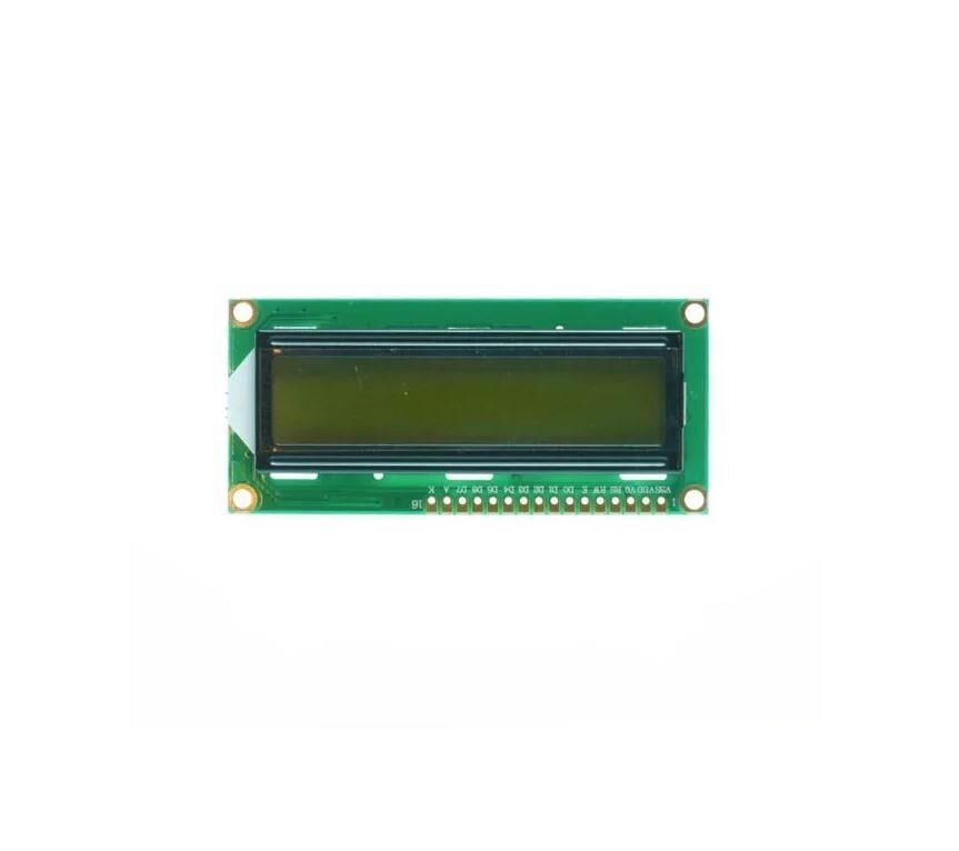2x16 LCD Ekran Yeşil 5V 1602 Ekran