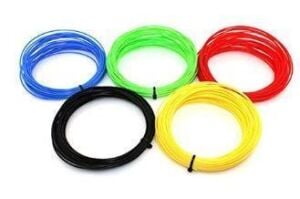 5 Renk 5 Metre Pla Plus Filament (3D Kalem  Ve Yazıcı İle Uyumlu)