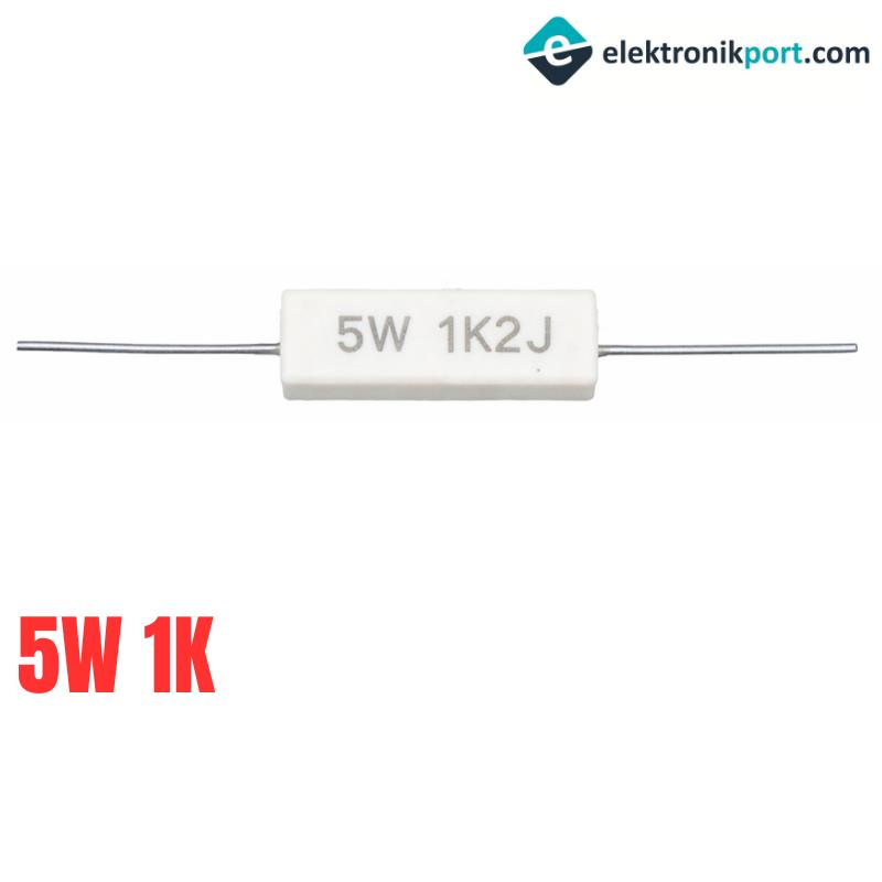 1,2K 5W Taş Direnç