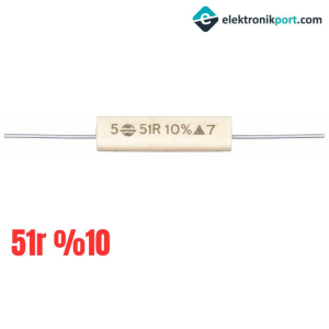 51R %10 5W Taş Direnç