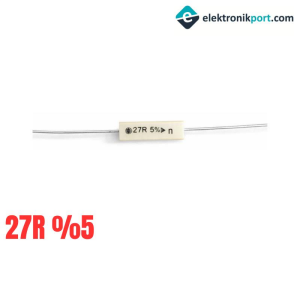 27R %5 4W Taş Direnç
