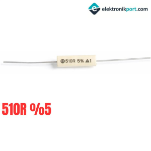 510R %5 4W Taş Direnç