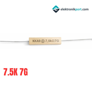 7,5K 9W Taş Direnç