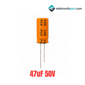 47uF 50V Kutupsuz Elektrolitik Kondansatör