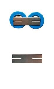 Nikel Plaka 2P 10 Adet 18650 Oval Çatal Tip Punta Plakası 2 Pil Batarya