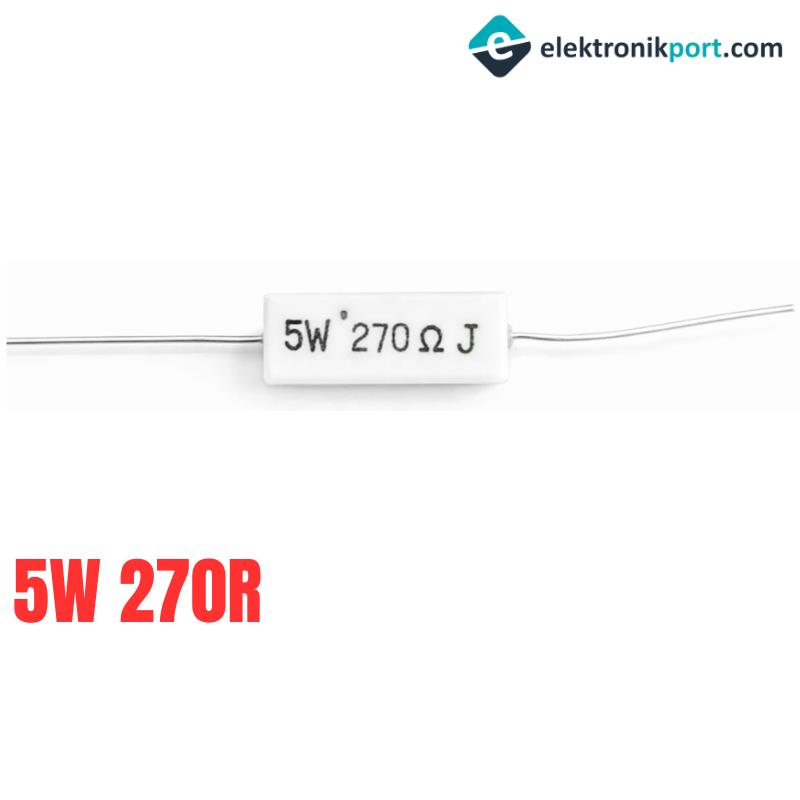 5W 270R J
