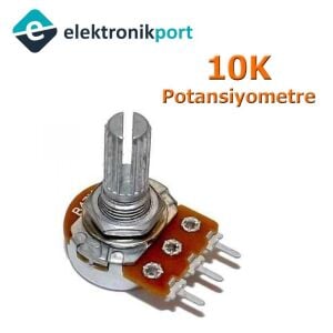 10K Pot (Potansiyometre) Uzun Mil
