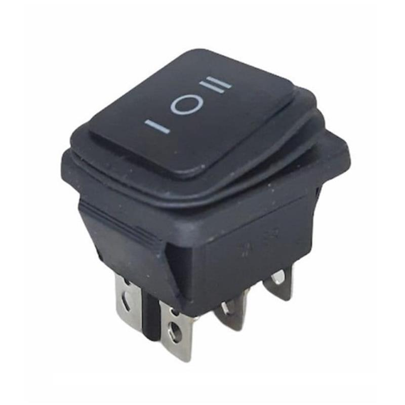 DC108W Işıksız On-Off-On Anahtar 6P IC-108W