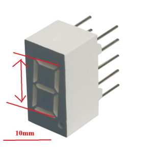 10mm Ortak Katot Seven Segment Display