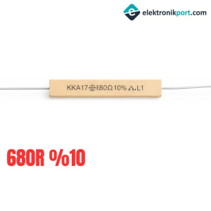 680R %10 17W Taş Direnç