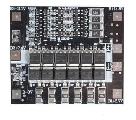 3S 50A 11,1V BMS Pil Koruma  Kartı 18650 lityum Li-ion Batarya