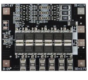 3S 50A 11,1V BMS Pil Koruma  Kartı 18650 lityum Li-ion Batarya