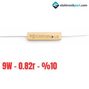 0.82R %10 9W Taş Direnç