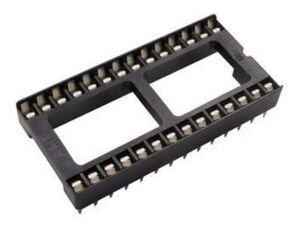 28 Pin Geniş Entegre Soketi