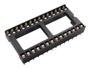 28 Pin Geniş Entegre Soketi