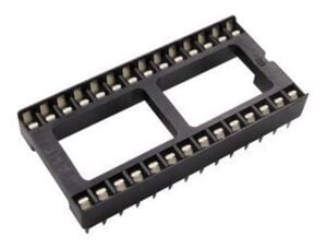 28 Pin Geniş Entegre Soketi