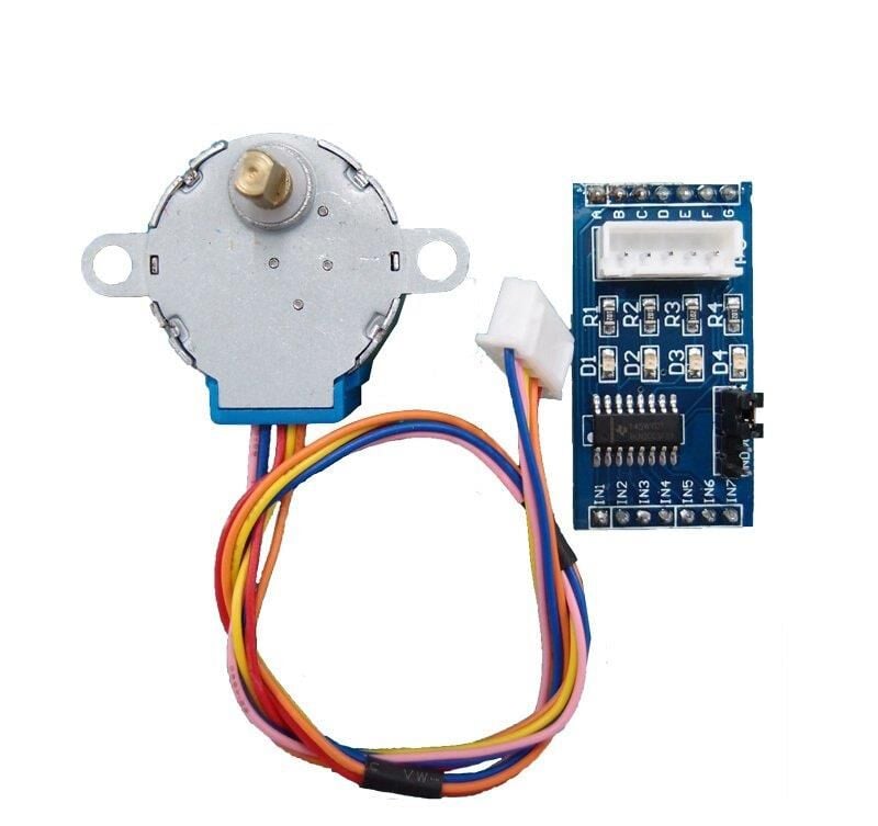 ULN2003 Step Motor Sürücü Kartı Mavi Ve 28 BYJ-48 Redüktörlü Step Motor