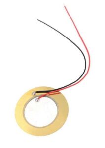 Piezo Disk - Kablolu - 35 mm Çap