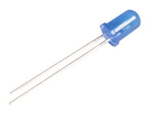 LED 3mm Mavi Difused (10 Adet)