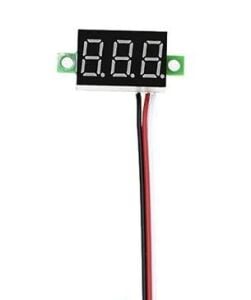 Dijital Voltmetre DC 0-100V 0,28 inç Kırmızı