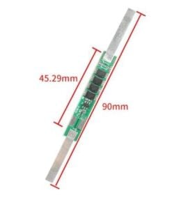 1S 6A 3,7V BMS Koruma Kartı Lityum Batarya 18650 Li-ion Lipo Protection Module